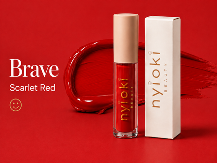 Brave — Scarlet Red (Liquid Matte Lipstick)