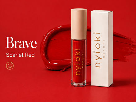 Brave — Scarlet Red (Liquid Matte Lipstick)